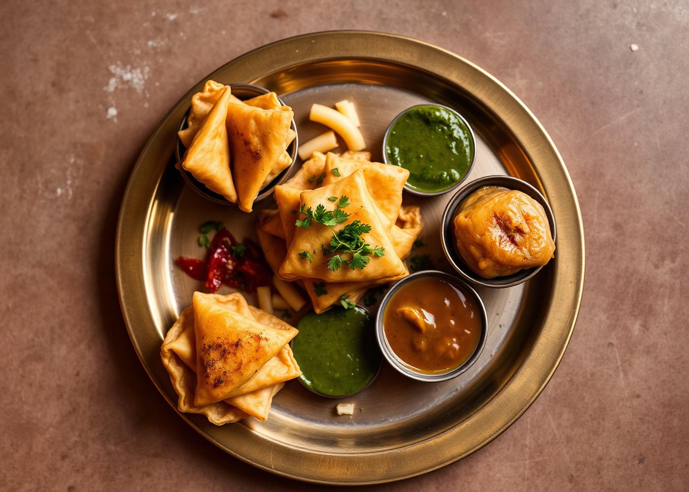Street-style chaat