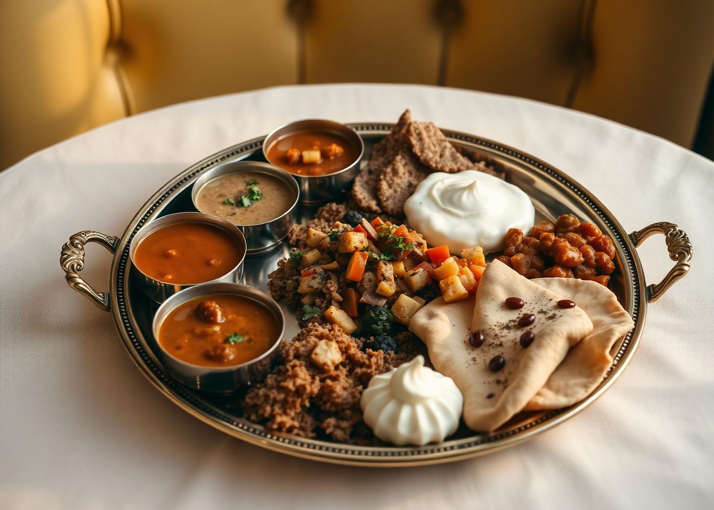 Royal thali platter
